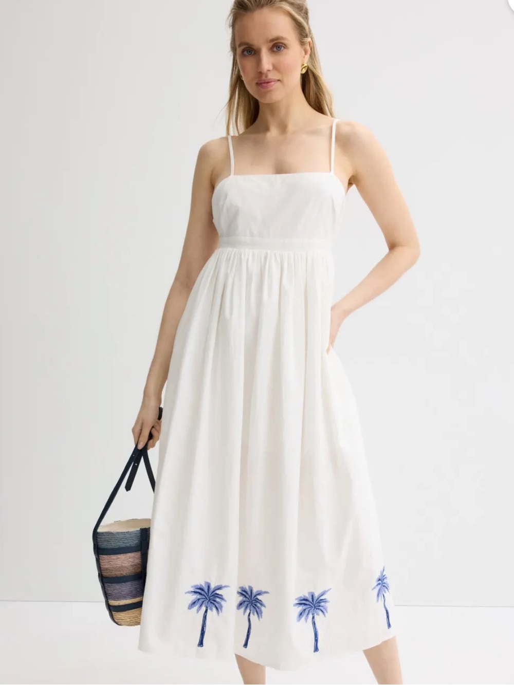 MINKPINK Isadora Embroidered Midi Dress Sz XL